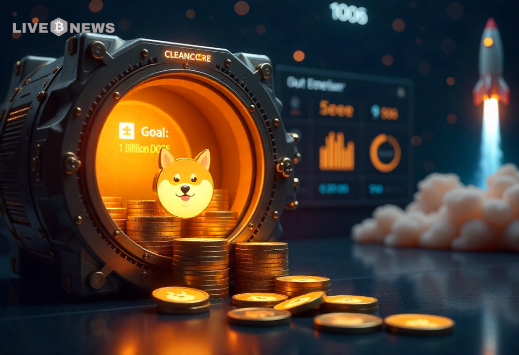 CleanCore Expands Treasury with Additional Dogecoin, Sets Sights on 1B Target