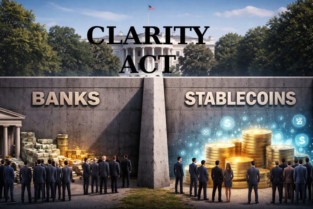 Clarity Act Hits A Wall, Patrick Witt Claps Back At Jamie Dimon
