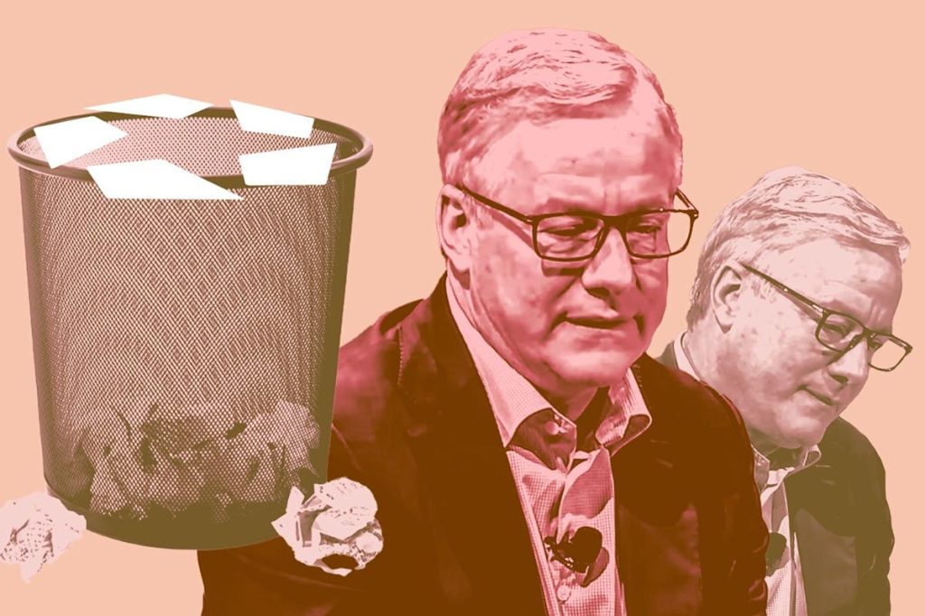 from “darling” to “in the trash bin”?