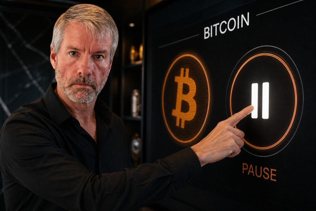 Strategy Pauses Bitcoin Purchase, Is There Turbulence Up Ahead?