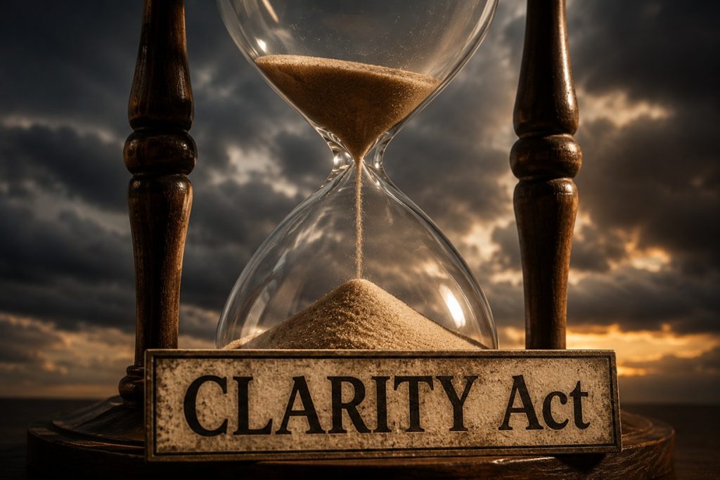 It’s Hard To Squeeze CLARITY Act Next Week, But It’s Possible It’s Hard To Squeeze CLARITY Act Next Week, But It’s Possible