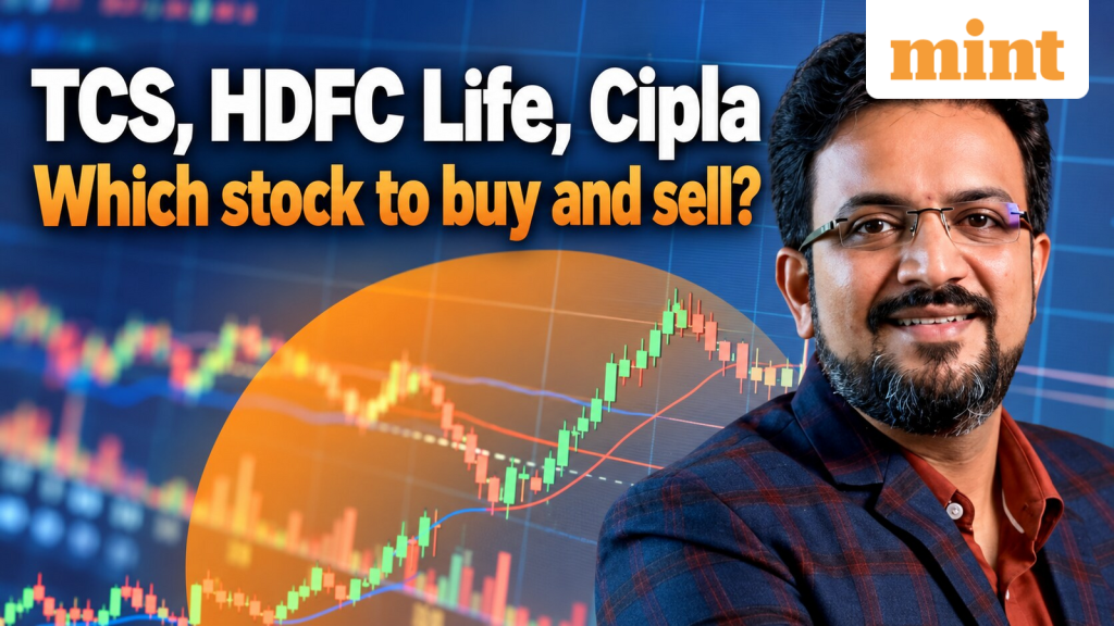 TCS, HDFC Life, Cipla - Which stock to buy and sell? Jigar Patel of Anand Rathi suggests strategy - Target, stop loss